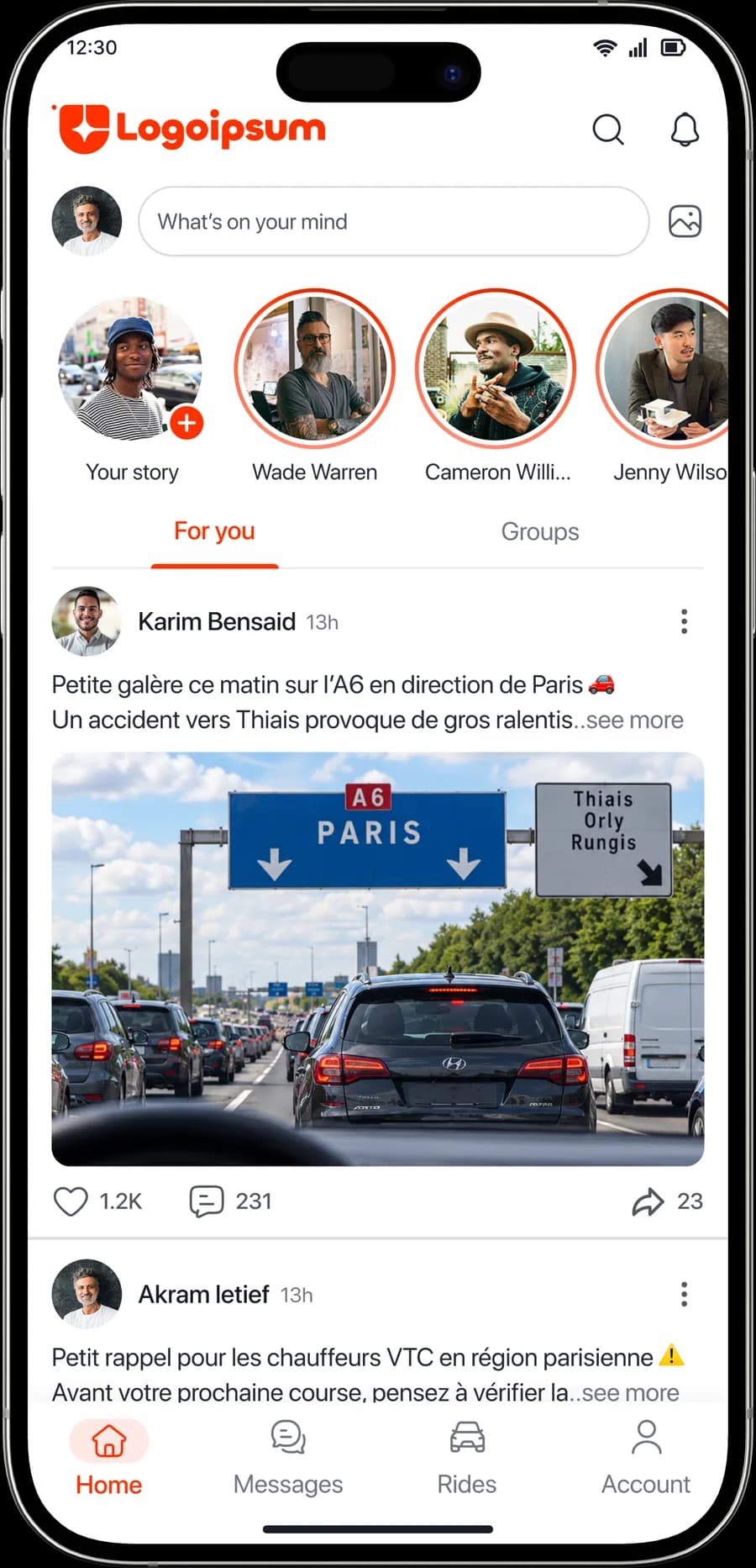 L’application SMVTC : le fil d’actualité des chauffeurs